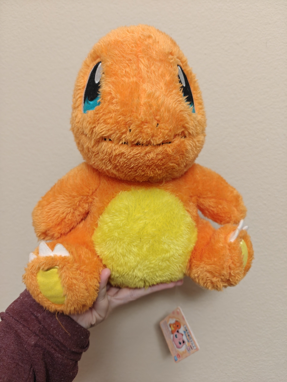 Bandai Spirits Charmander Fuzzy Hokkori Healing Plush from Japan